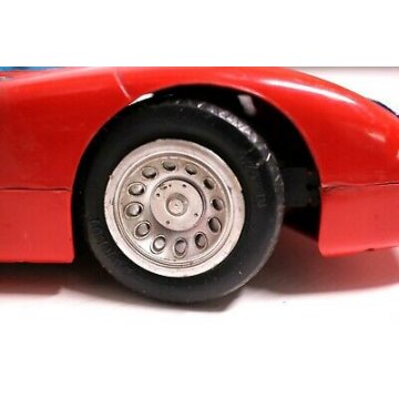MACCHININA ALFAROMEO 33 MODELLINO RADIO TRANSISTOR N° 33 1968 scala 1/12 VINTAGE