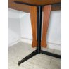 TAVOLO DA PRANZO RETTANGOLARE CARLO RATTI ANNI 50 LEGNO METALLO VINTAGE DESIGN