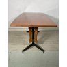 TAVOLO DA PRANZO RETTANGOLARE CARLO RATTI ANNI 50 LEGNO METALLO VINTAGE DESIGN