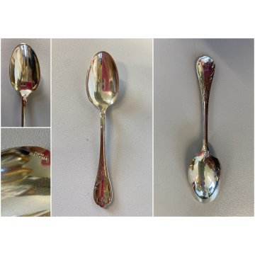 SET SERVIZIO CAVIALE Christofle METALLO ARGENTATO VINTAGE LUXURY SET ø 16x8cm/h