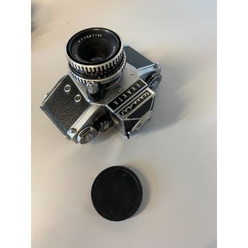 FOTOCAMERA REFLEX EXAKTA VX1000 LENS AUS Jena  T1:2,8 f 50 CUSTODIA VINTAGE '60