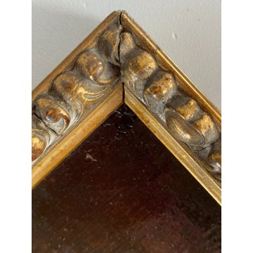 ANTICHI DIPINTI OLIO TELA RITRATTO MEZZO BUSTO QUATTRO EVANGELISTI '600 -18x15cm