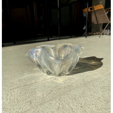 BOWL VETRO MURANO IRIDESCENTE SVUOTA TASCHE ERCOLE BAROVIER POSACENERE '50