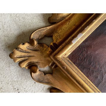ANTICO QUADRO DIPINTO OLIO R. Lanzi RITRATTO UOMO con BARBA REALISMO '900