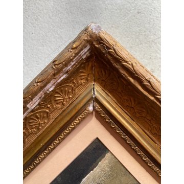 QUADRO DIPINTO OLIO TAVOLA Marasco COMPOSIZIONE ASTRATTA FUTURISMO PRIMO '900