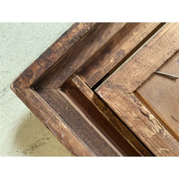 QUADRO DIPINTO SCENA CACCIA con DUE CANI PAESAGGIO CAMPI di GRANO SELVA '900
