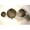 SET 3 CESTELLO GHIACCIO SECCHIELLO CHAMPAGNE ICE BUCKET  Ettore Sottsass Alessi 