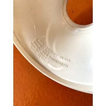 LAMPADA PARETE APPLIQUE TETI DESIGN Vico Magistretti ARTEMIDE BIANCA 4 LUCI '60s