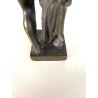 SCULTURA STATUA BRONZO NUDO FEMMINILE FIGURA GIOVANE DONNA 13,5cm/h PRIMO '900