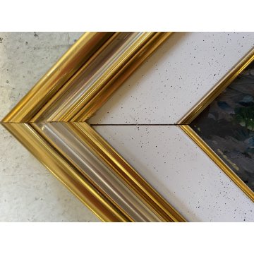 QUADRO DIPINTO OLIO O. Jong FARAGLIONI Capri PAESAGGIO MARINO BARCHE a VELA '900