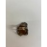 anello CAMMEO conchiglia sardonica argento 925 scolpito a mano a Torre del Greco