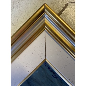 QUADRO DIPINTO OLIO Seassaro PAESAGGIO MARINO NOTTURNO LUNA PIENA PROMONTORIO