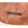 GRANDE CHAISE LONGUE RADICE LEGNO POLTRONA RUSTICA ANNI 60 CEPPO ALBERO 189/300