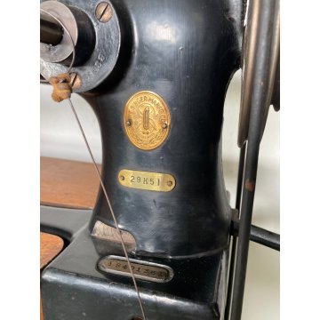 ANTICA MACCHINA DA CUCIRE SINGER CALZOLAIO CUOIO 29k51 EPOCA '900 CUCITO USA