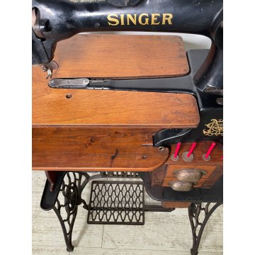 ANTICA MACCHINA DA CUCIRE SINGER CALZOLAIO CUOIO 29k51 EPOCA '900 CUCITO USA