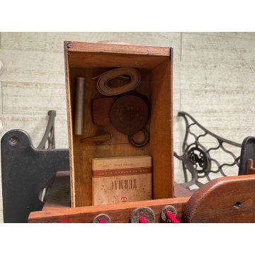 ANTICA MACCHINA DA CUCIRE SINGER CALZOLAIO CUOIO 29k51 EPOCA '900 CUCITO USA