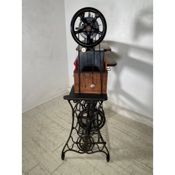 ANTICA MACCHINA DA CUCIRE SINGER CALZOLAIO CUOIO 29k51 EPOCA '900 CUCITO USA