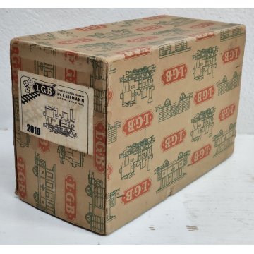 LGB 2010 scala G Locomotiva a Vapore 1 LEHMANN Trenino Elettrico Vintage BOX