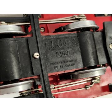LGB 2010 scala G Locomotiva a Vapore 1 LEHMANN Trenino Elettrico Vintage BOX