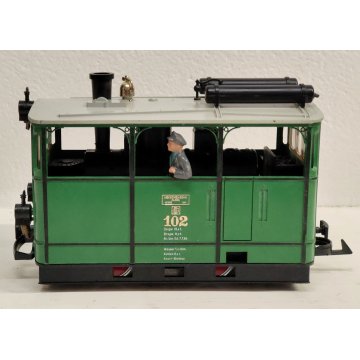 LGB 2050 scala G Locomotiva a Vapore 102 LEHMANN Trenino Elettrico Vintage BOX