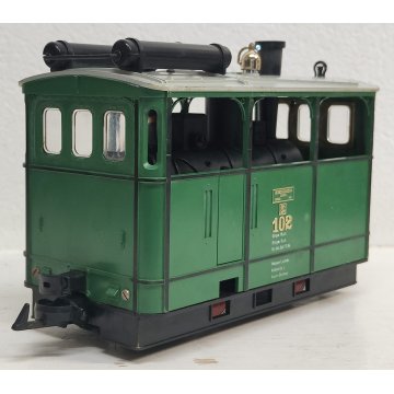 LGB 2050 scala G Locomotiva a Vapore 102 LEHMANN Trenino Elettrico Vintage BOX