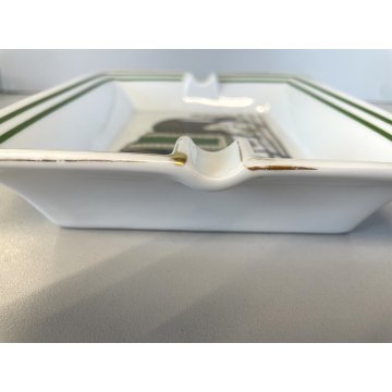 HERMES Ashtray POSACENERE SIGARO CAVALLO PORCELLANA LIMOGES VINTAGE LUXURY TRAY