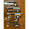 SERVIZIO 12 pers POSATE ARGENTATE Christofle Spatours MIDCENTURY LUXURY CURTLERY