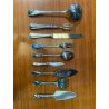 SERVIZIO 12 pers POSATE ARGENTATE Christofle Spatours MIDCENTURY LUXURY CURTLERY