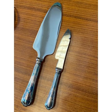 SERVIZIO 12 pers POSATE ARGENTATE Christofle Spatours MIDCENTURY LUXURY CURTLERY