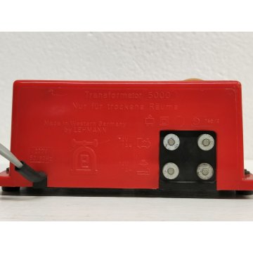 LGB 5010 + 5000 scala G  Reostato + Trasformatore LEHMANN Trenino Elettrico BOX