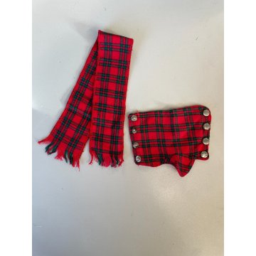 Furga ALTA MODA 3 S SCIARPA e GHETTA gamba sinistra ORIGINALE anni 60 mod. 8751