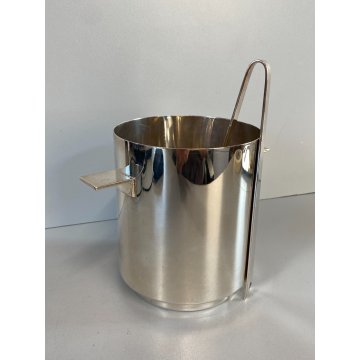 SECCHIELLO GHIACCIO con PINZE DESIGN Lino Sabattini PER Christofle FRANCIA '60s