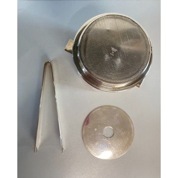 SECCHIELLO GHIACCIO con PINZE DESIGN Lino Sabattini PER Christofle FRANCIA '60s