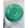 VASO VINTAGE VETRO MURANO VERDE VENEZIANO Venini '84 FIRMATO ø 22x27cm/h
