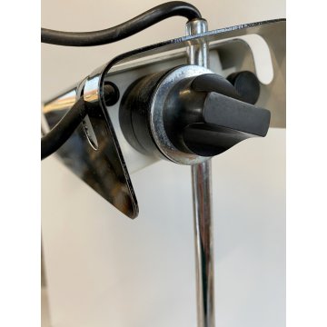 LAMPADA DA TAVOLO 291 SPIDER NERO DESIGN Joe Colombo Oluce 40cm/h FUNZIONA '60s