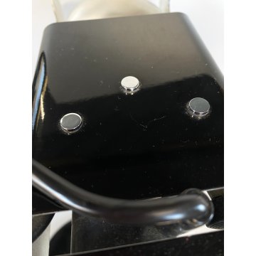 LAMPADA DA TAVOLO 291 SPIDER NERO DESIGN Joe Colombo Oluce 40cm/h FUNZIONA '60s