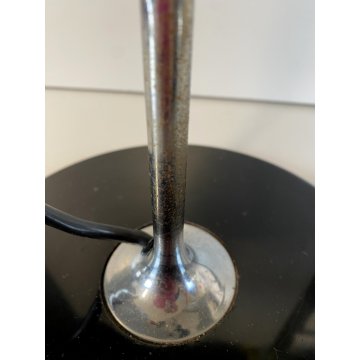 LAMPADA DA TAVOLO 291 SPIDER NERO DESIGN Joe Colombo Oluce 40cm/h FUNZIONA '60s