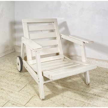 POLTRONA Carlo Hauner Fratelli Reguitti ANNI 60 DESIGN LEGNO SEDIA ARMCHAIR