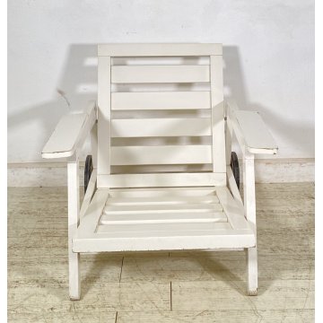 POLTRONA Carlo Hauner Fratelli Reguitti ANNI 60 DESIGN LEGNO SEDIA ARMCHAIR