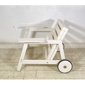 POLTRONA Carlo Hauner Fratelli Reguitti ANNI 60 DESIGN LEGNO SEDIA ARMCHAIR