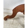 ANTICO TAVOLINO LEGNO INTARSIATO GIOCO SCACCHI TORNITO TAVOLO SALOTTO VINTAGE