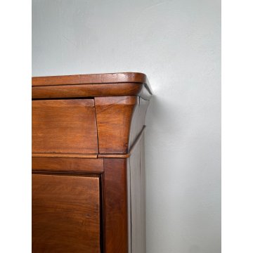 ANTICO COMO CAPPUCCINO 4 CASSETTI epoca 800 legno NOCE CASSETTONE CASSETTIERA