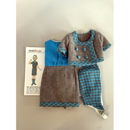 RARO completo 3 pezzi Furga ALTA MODA 3 S agente segreto mod 8769 originale '60