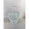 SET 3 Vanity Bottle  Barovier&Toso VETRO MURANO ROSTRATO TRASPARENTE ART DECO'
