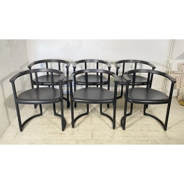 LOTTO 6 SEDIA DESIGN Tito Agnoli "Achillea chair" YCAMI POSTMODERN ANNI '70