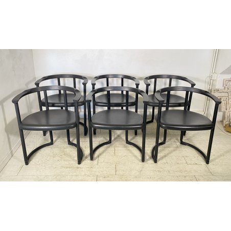 LOTTO 6 SEDIA DESIGN Tito Agnoli "Achillea chair" YCAMI POSTMODERN ANNI '70