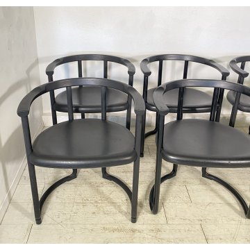 LOTTO 6 SEDIA DESIGN Tito Agnoli "Achillea chair" YCAMI POSTMODERN ANNI '70