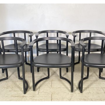 LOTTO 6 SEDIA DESIGN Tito Agnoli "Achillea chair" YCAMI POSTMODERN ANNI '70