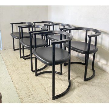 LOTTO 6 SEDIA DESIGN Tito Agnoli "Achillea chair" YCAMI POSTMODERN ANNI '70