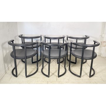 LOTTO 6 SEDIA DESIGN Tito Agnoli "Achillea chair" YCAMI POSTMODERN ANNI '70